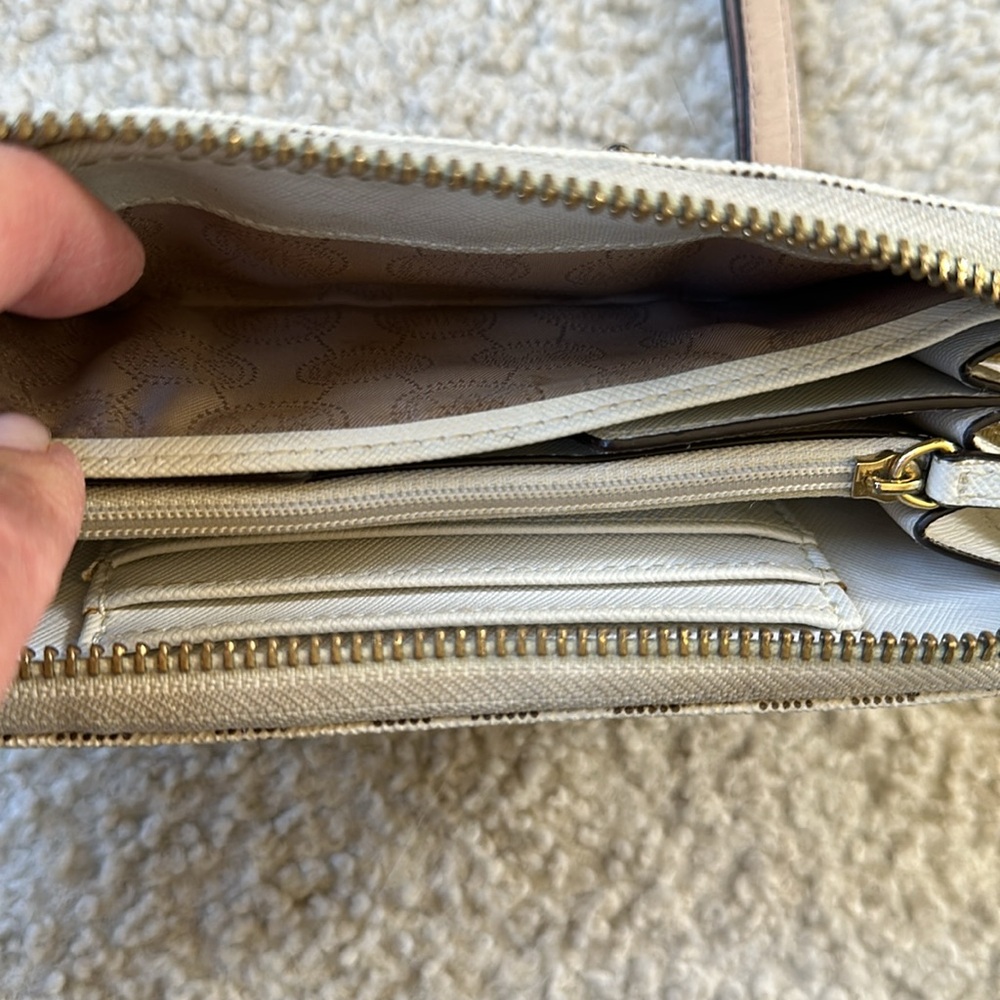 MK Signature Logo Long Wallet / Wristlet - Picture 16 of 17